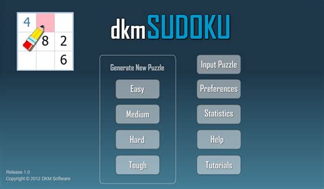 DKM Sudoku Games For Tablets